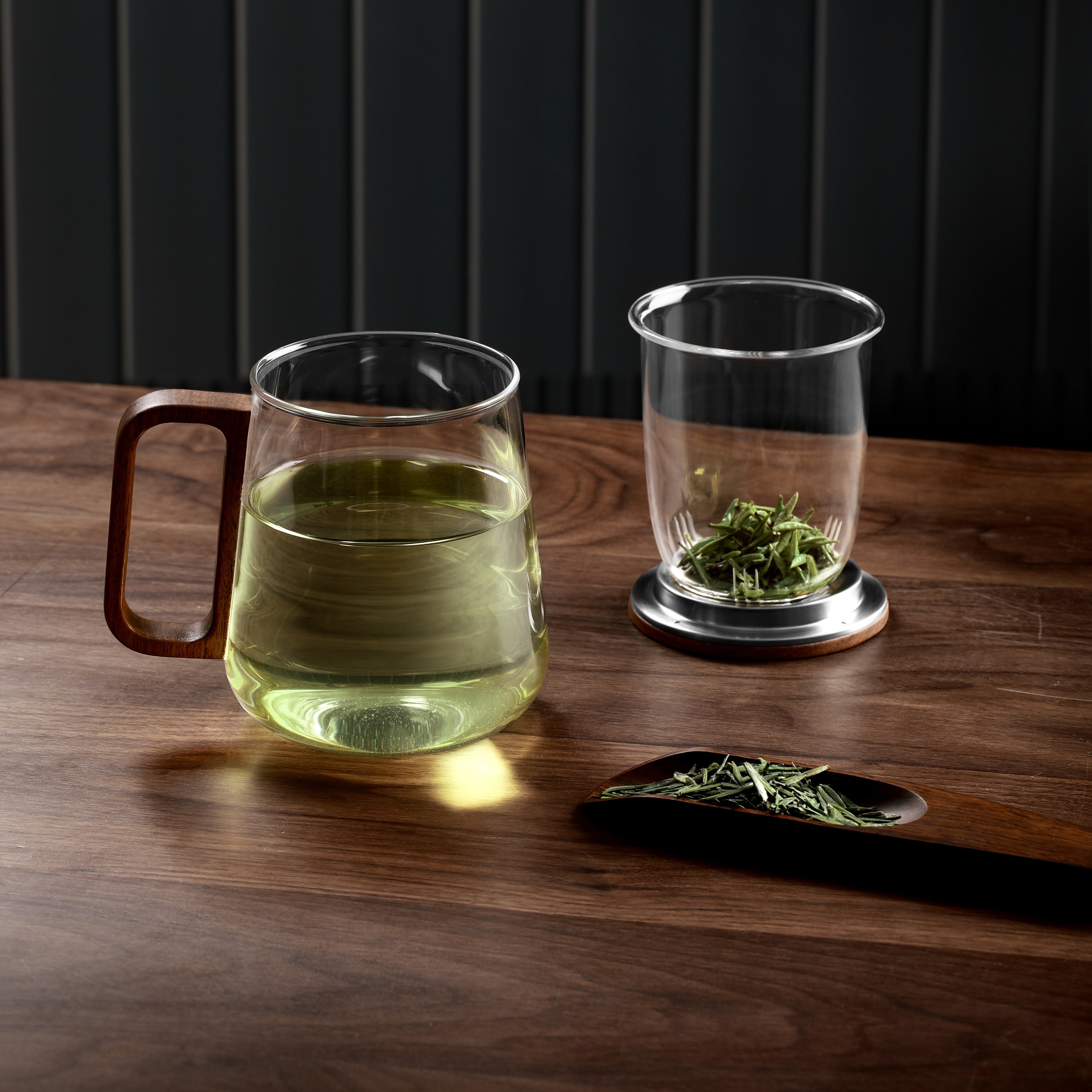 Tisanière Oval Chestnut (550 ml)