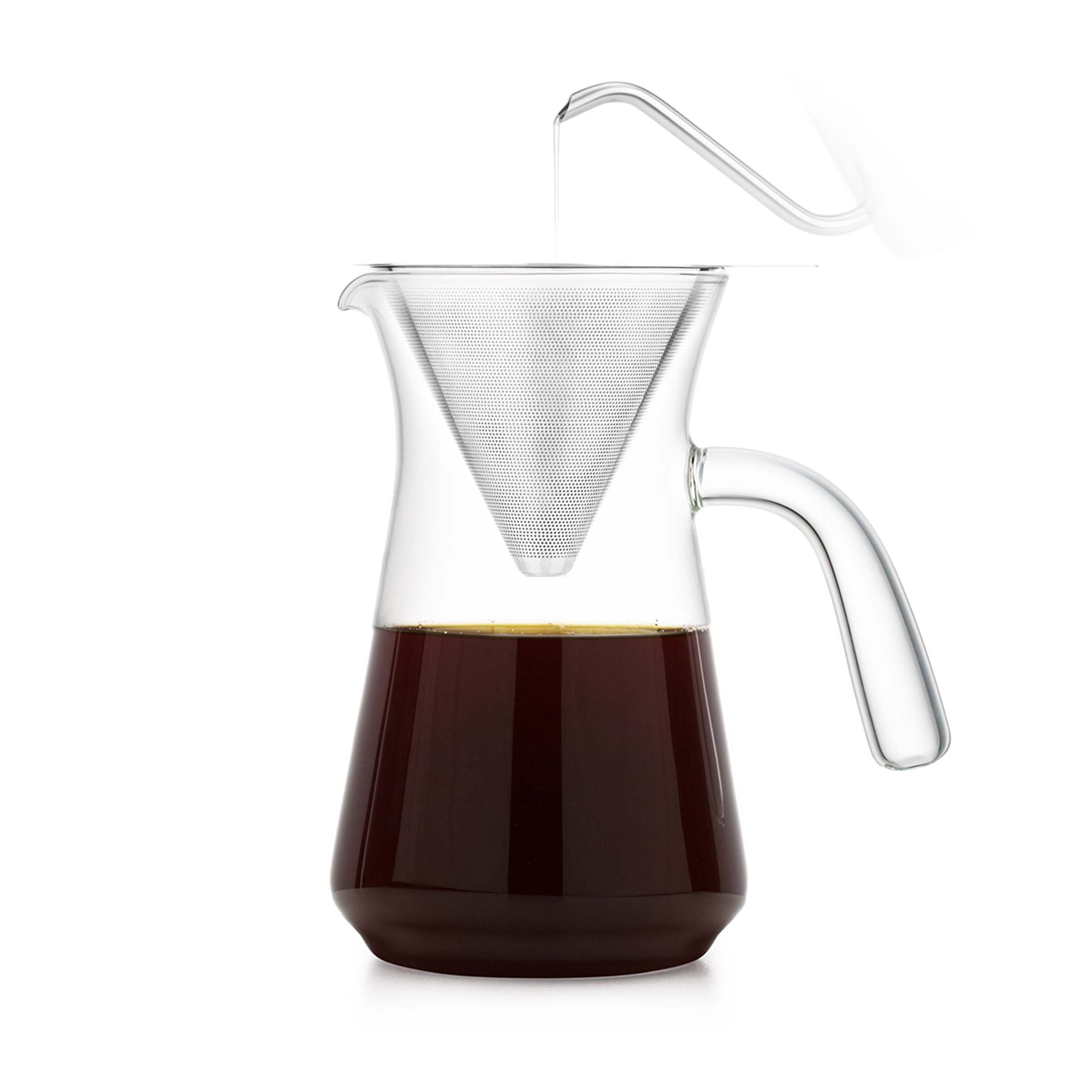 Cafetière Pour Over avec Filtre Permanent (600 ml) - SAMADOYO