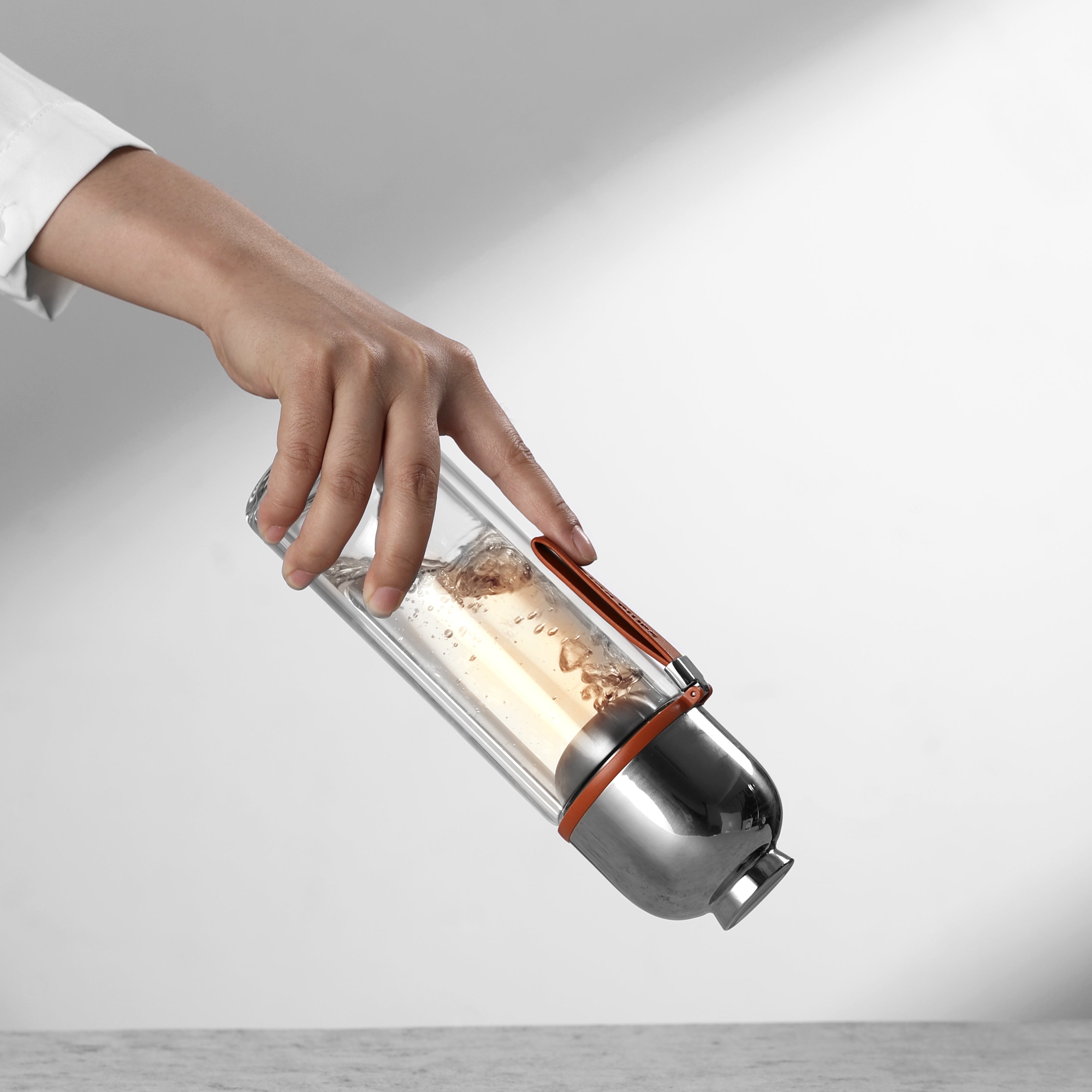 Gourde à thé Nomad Transparent (300 ml)