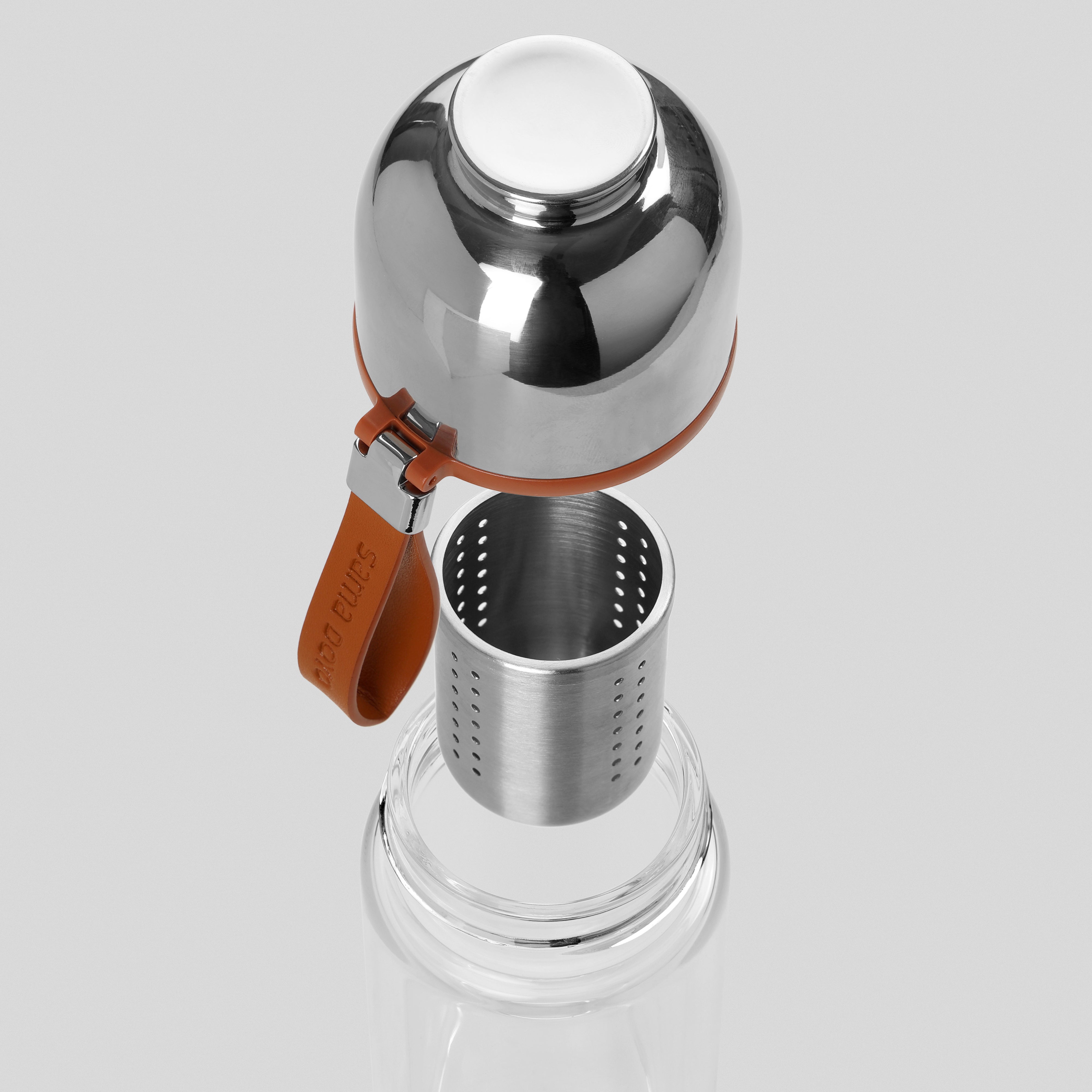 Gourde à thé Nomad Transparent (300 ml)