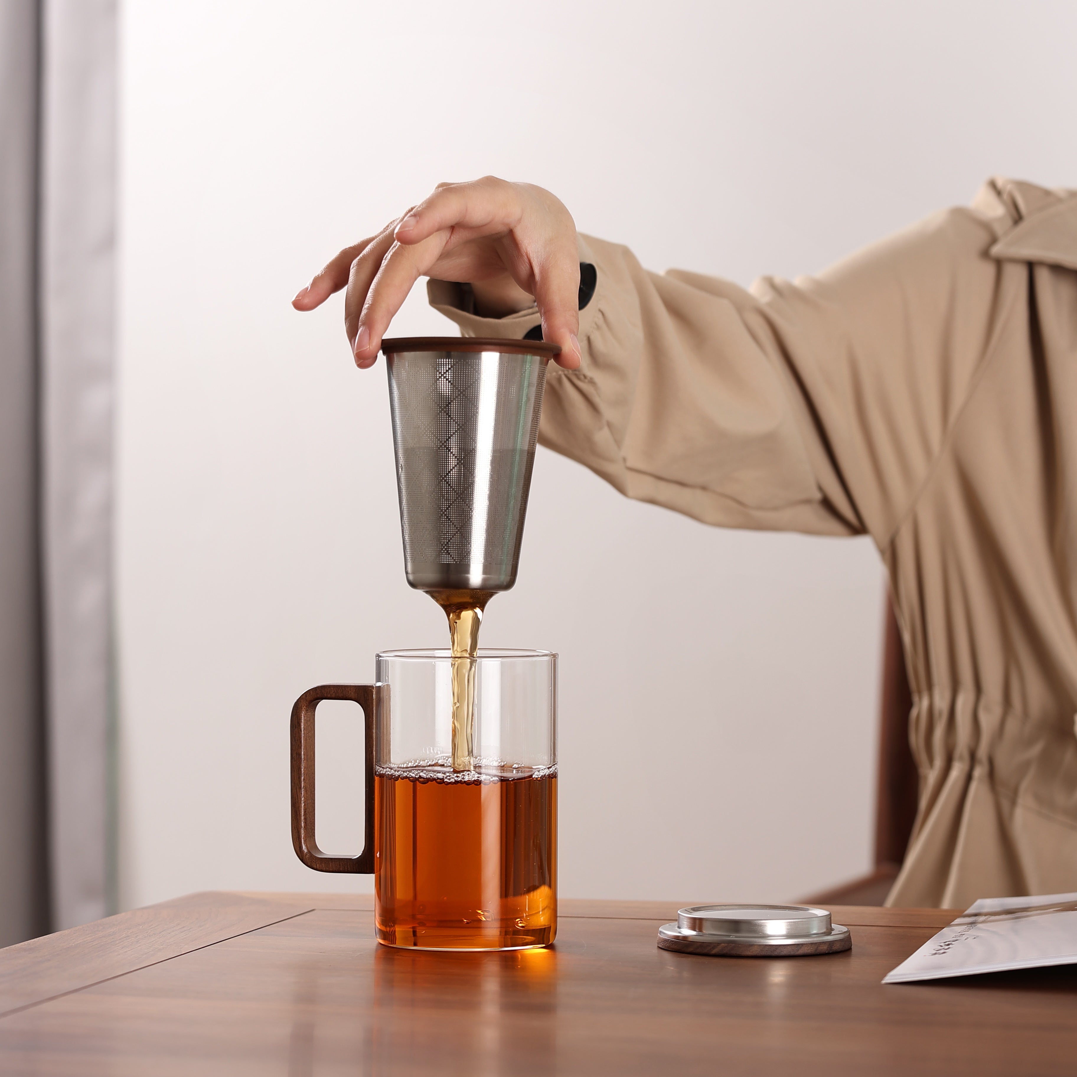 Tasse à thé Octagon Chestnut (500 ml)