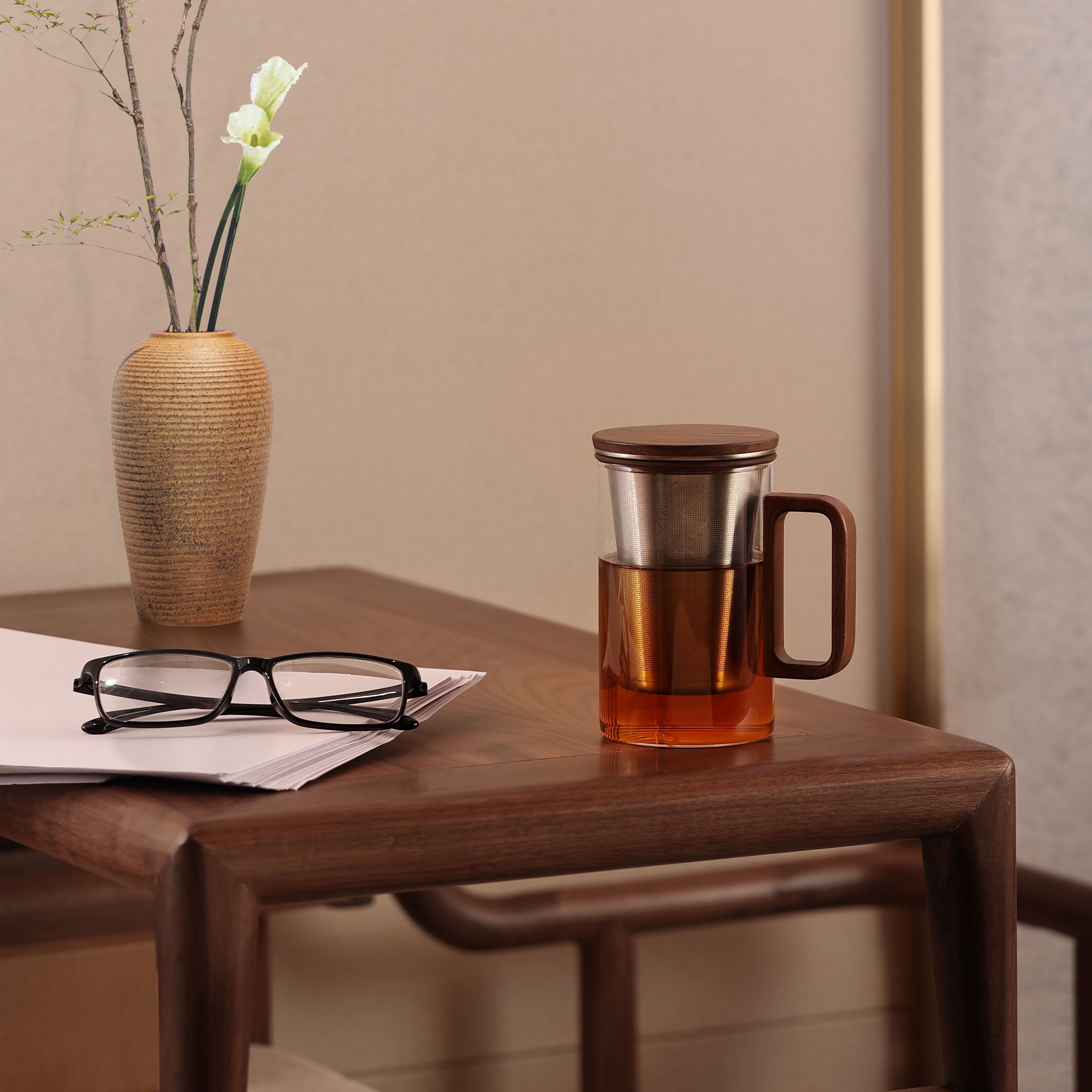 Tasse à thé Octagon Chestnut (500 ml)