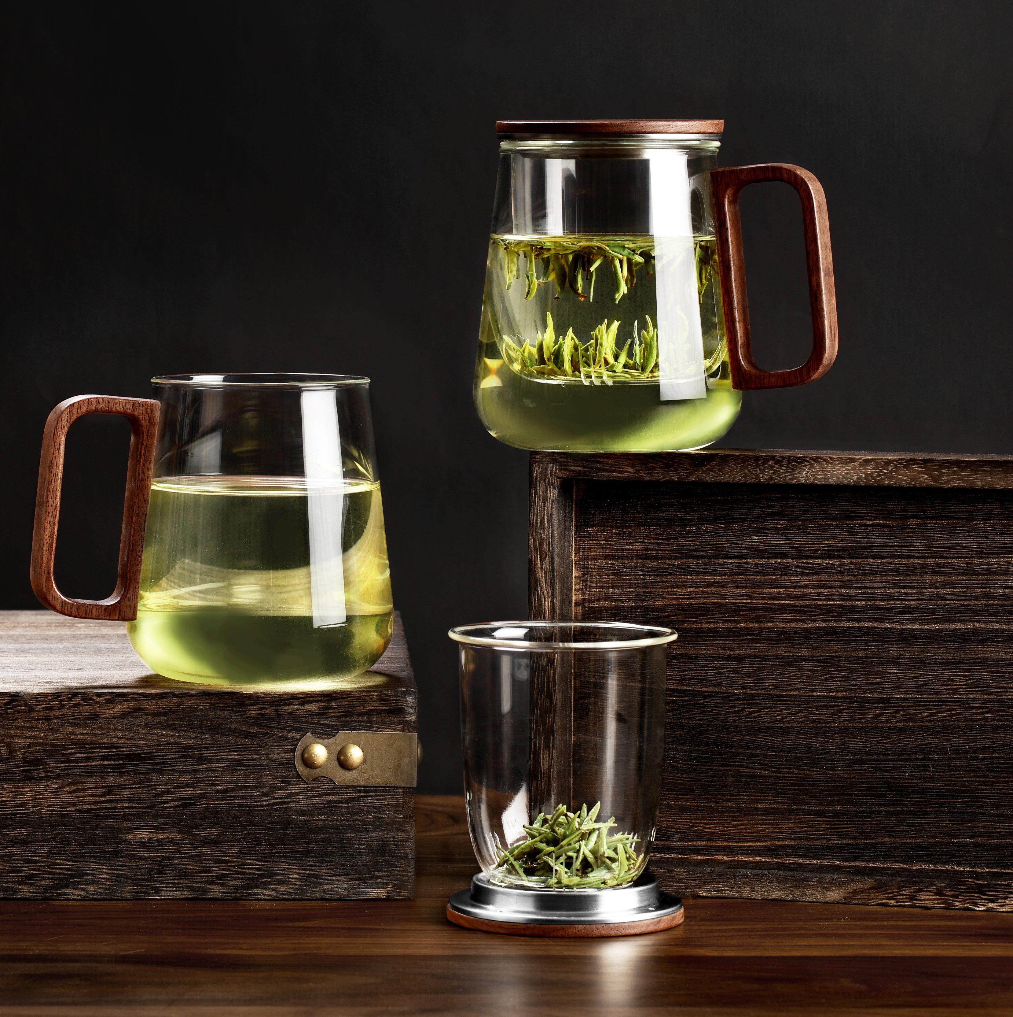 Tisanière Oval Chestnut (550 ml)