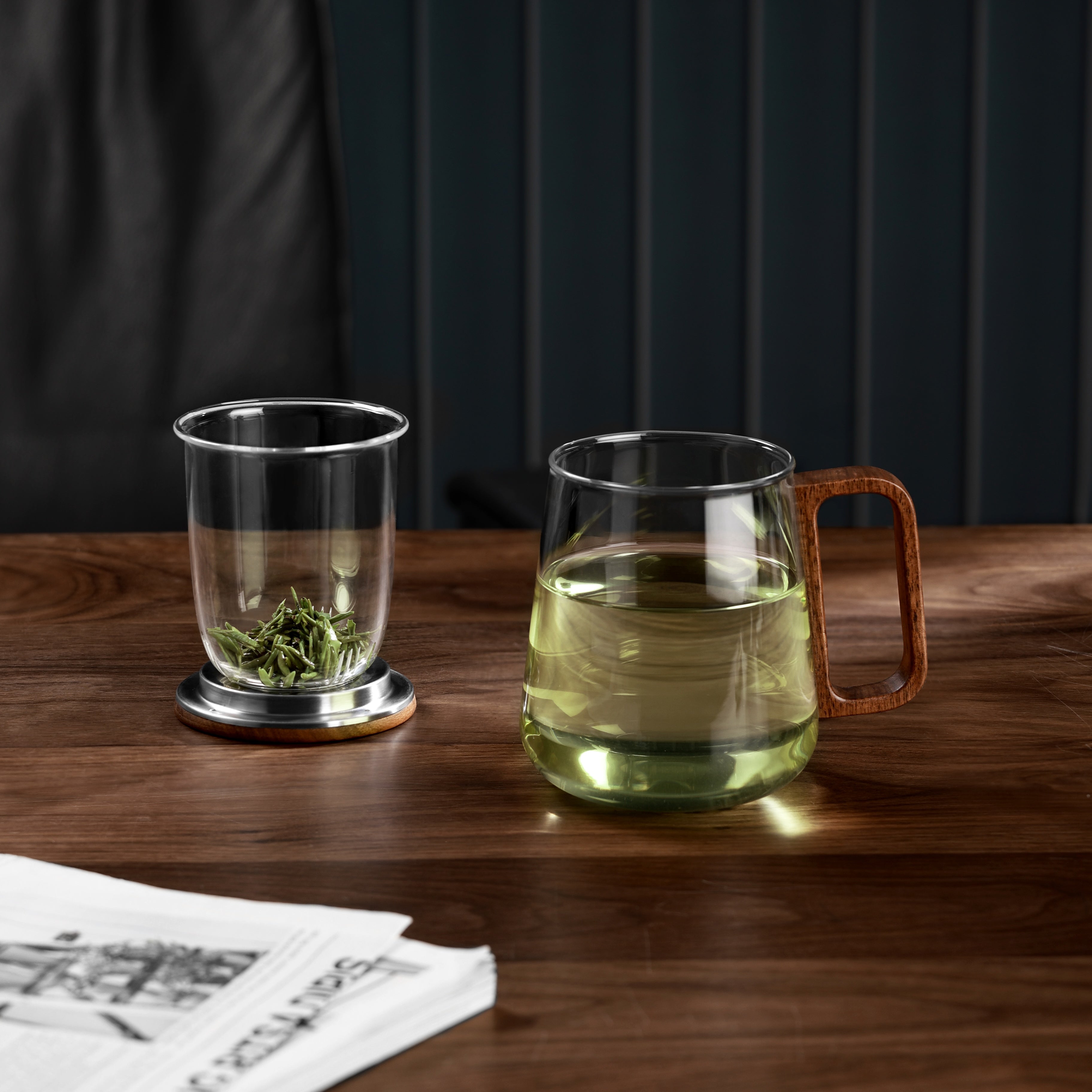 Tisanière Oval Chestnut (550 ml)