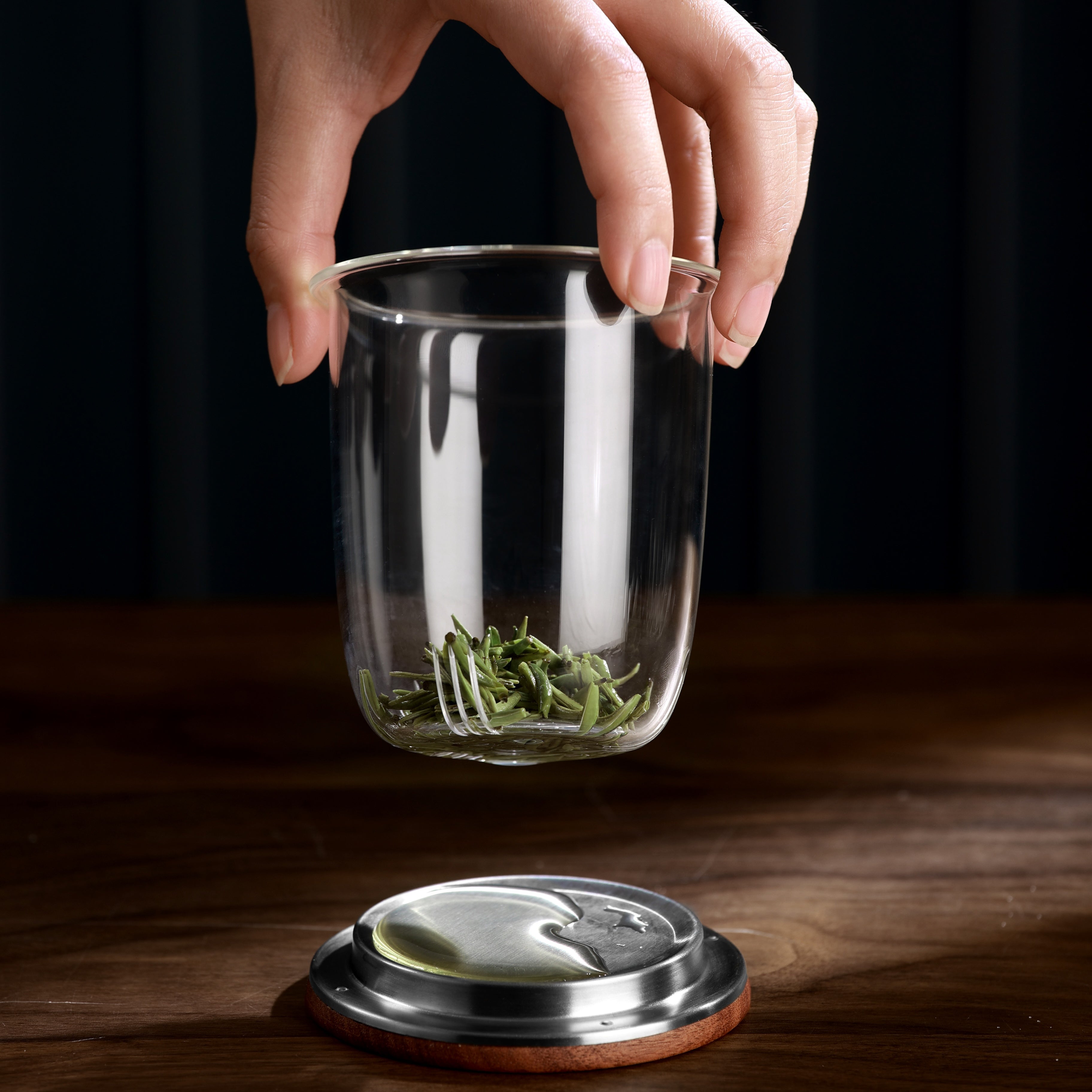 Tisanière Oval Chestnut (550 ml)