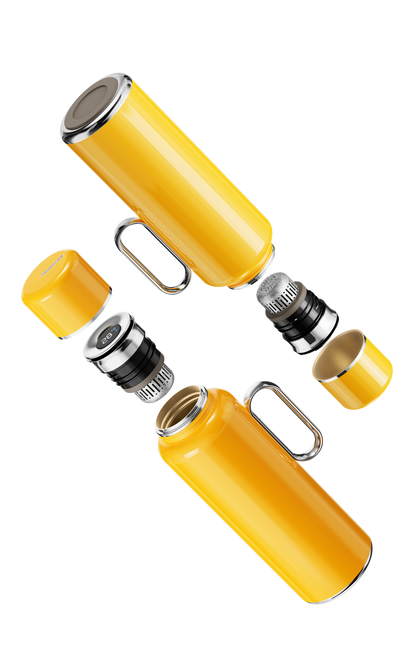 Bouteille Isotherme Nomad Safran (800 ml)