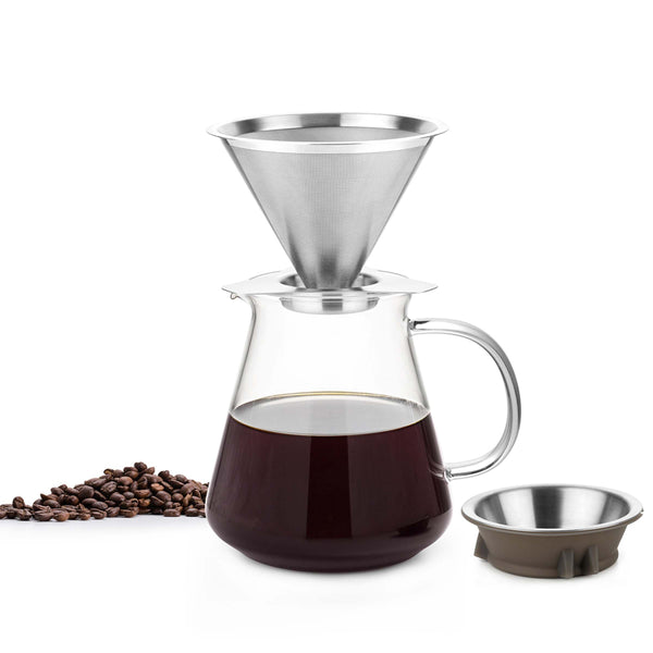 Cafetière Barista avec Filtre Externe (600 ml) - SAMADOYO